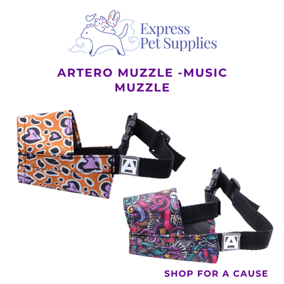 ARTERO Music Pet Muzzle (XS, S, M, L & XL)