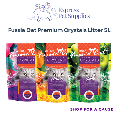 Fussie Cat Premium Crystals Litter 5L