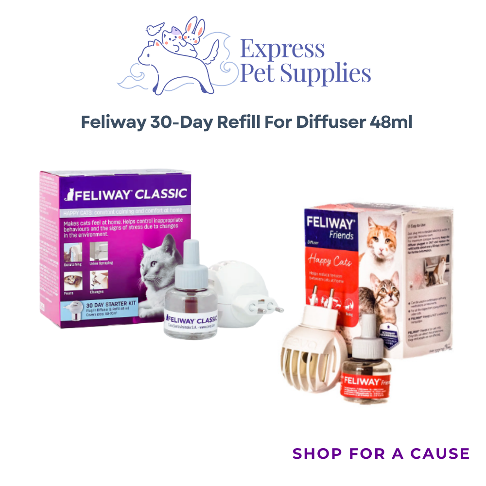 Feliway 30-Day Starter Kit Plug-in Diffuser with Refill 48ml | Classic & Friends