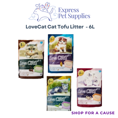 LoveCat Cat Tofu Litter  - 6L