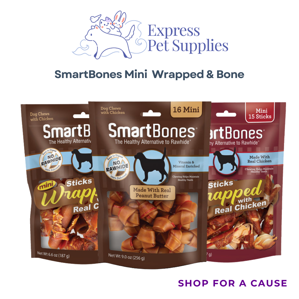 SmartBones Mini Wrapped Sticks & Bone Dog Treats
