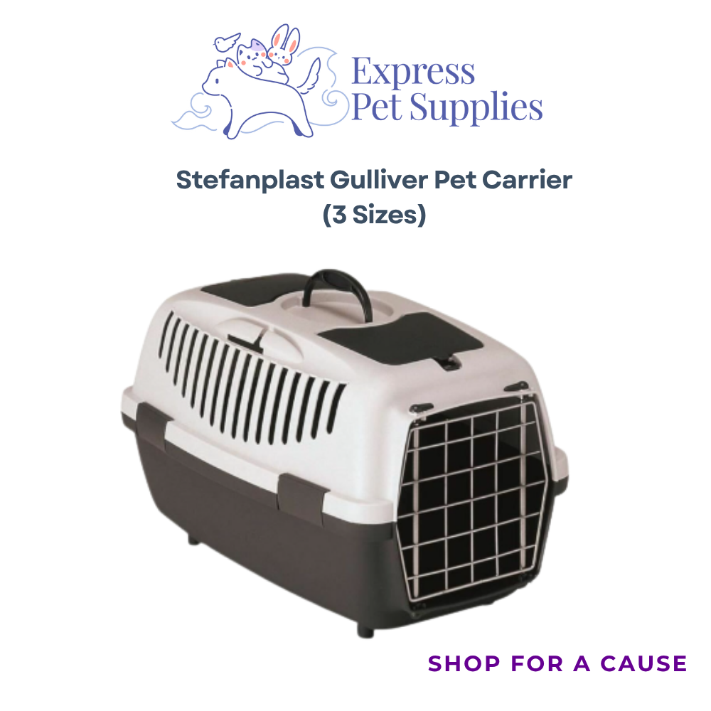 Stefanplast Gulliver Pet Carrier ((48x32x31h)cm ,  (55x36x35h)cm & (61x40x38h)cm)