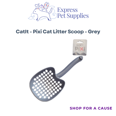 CatIt Pixi Cat Litter Scoop - Grey