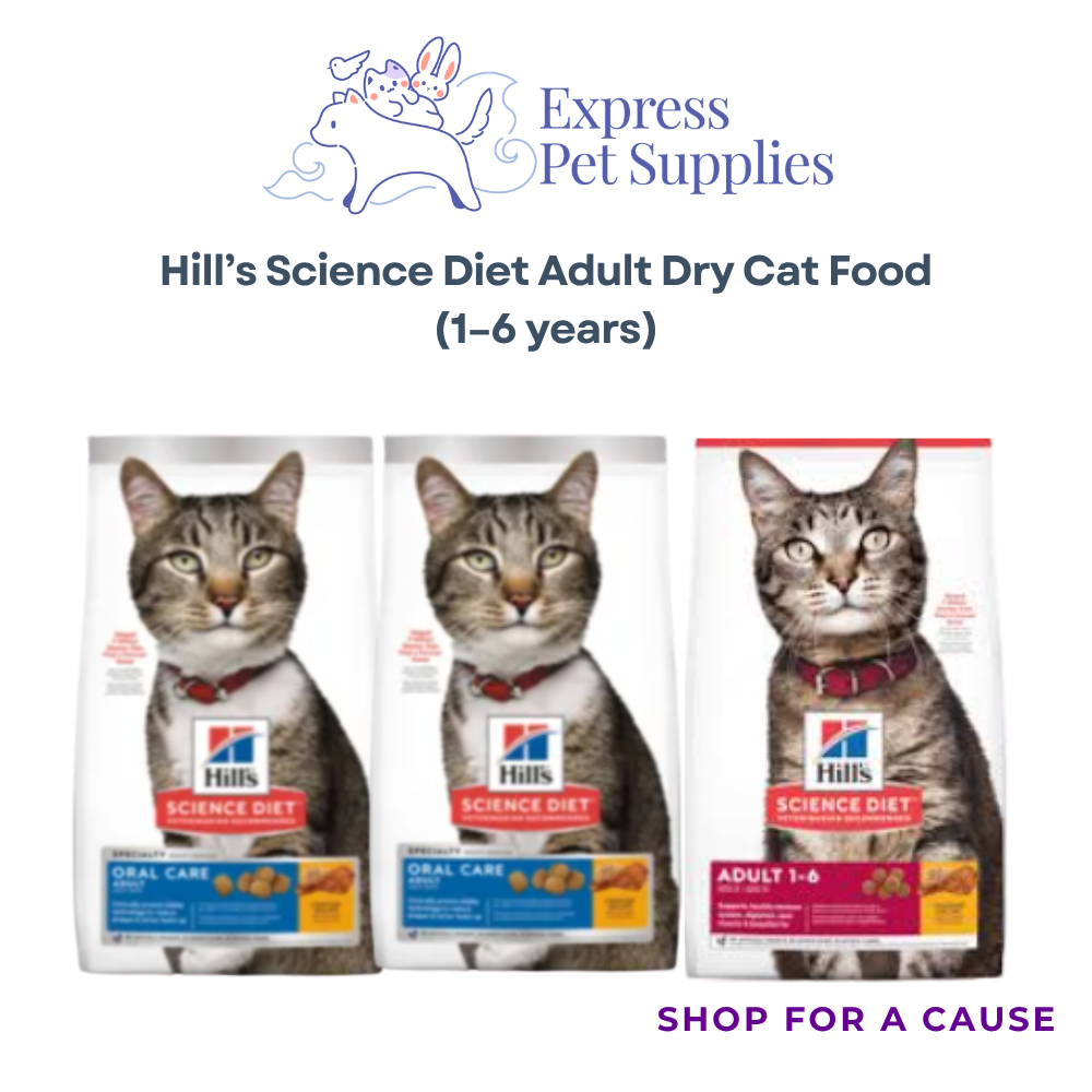 Hill’s Science Diet Adult Dry Cat Food (1–6 years)
