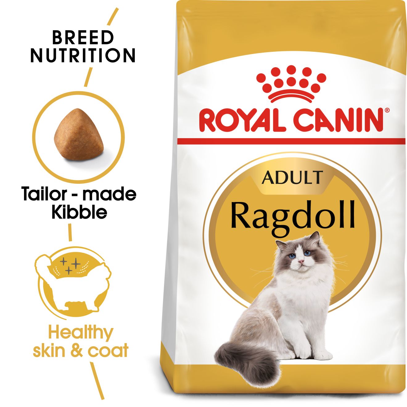 Royal Canin Nutrition Ragdoll Adult Dry Cat Food 2kg