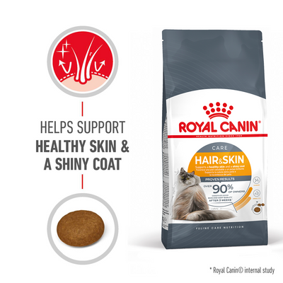 Royal Canin Nutrition Hair & Skin Care Dry Cat Food 400g & 2kg