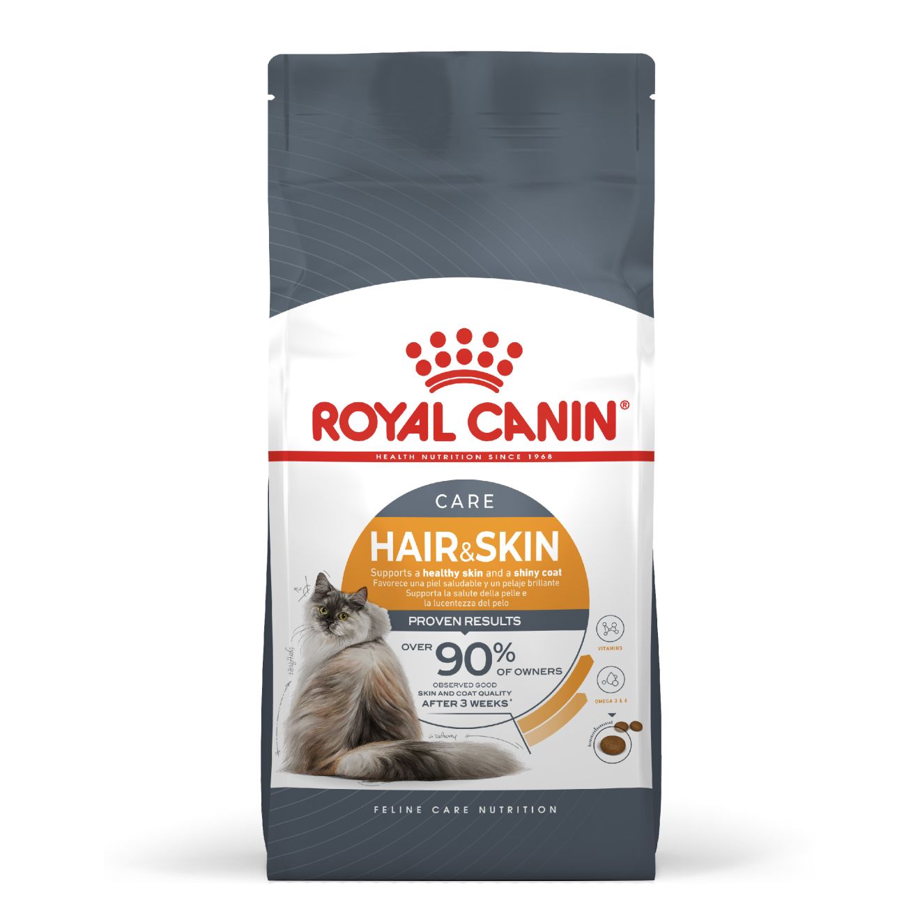 Royal Canin Nutrition Hair & Skin Care Dry Cat Food 400g & 2kg