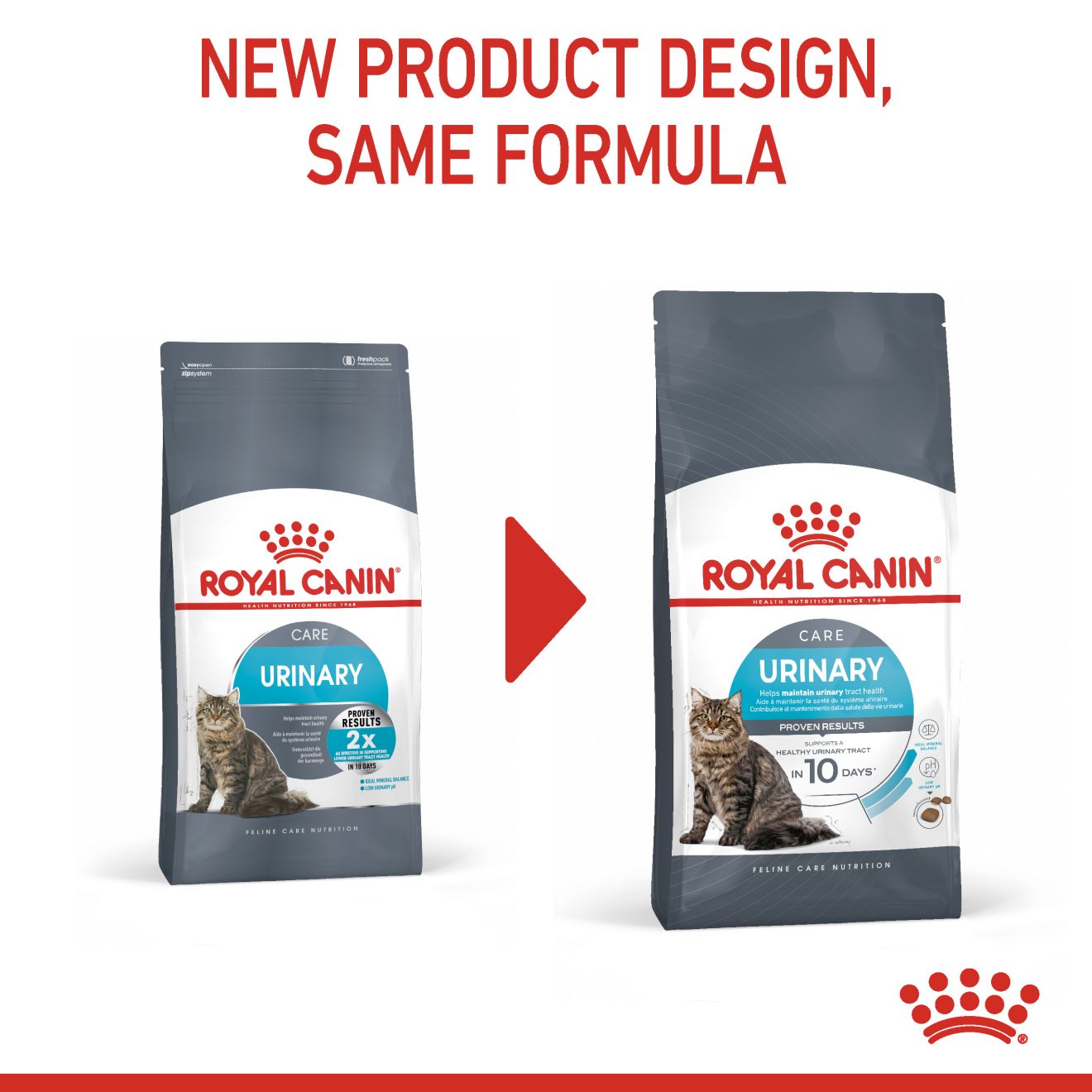Royal Canin Feline Nutrition Urinary Care Dry Cat Food 4kg & 10kg