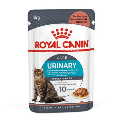 Royal Canin Feline Nutrition Urinary Adult Pouch Cat Food 85g x12