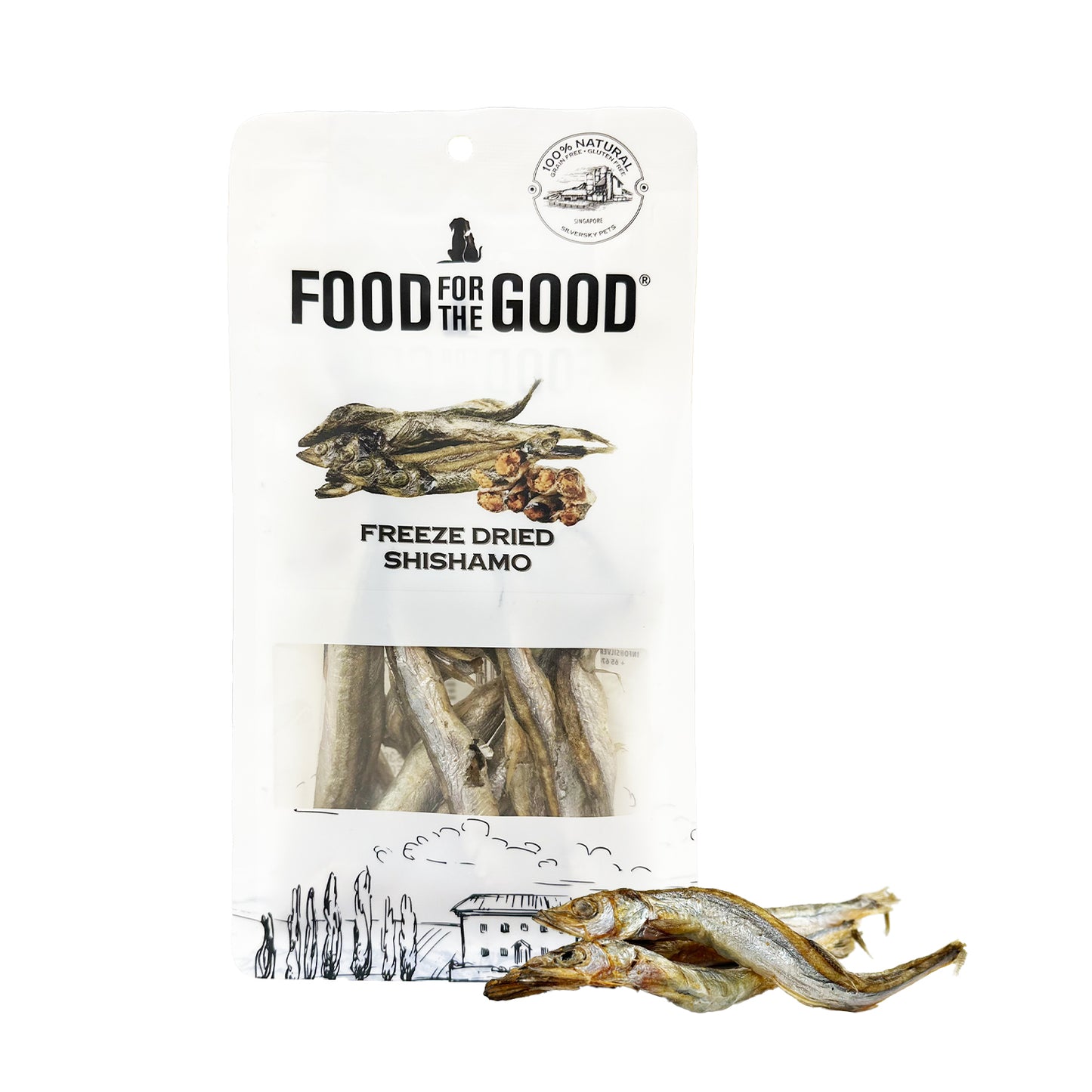 Food For The Good - Freeze Dried Shishamo Cat & Dog Treats