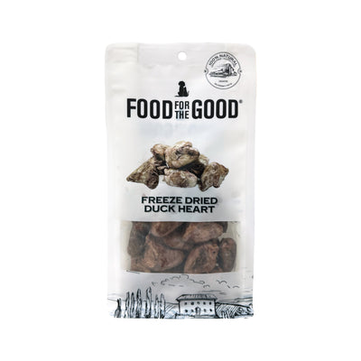 Food For The Good - Freeze Dried Duck Heart Cat & Dog Treats