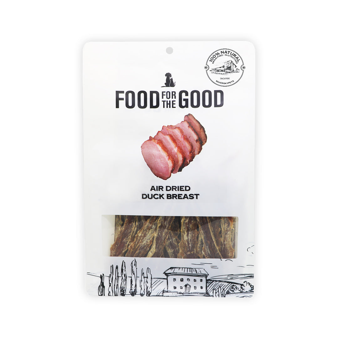 Food For The Good - Air Dried Duck Breast Cat & Dog Treats