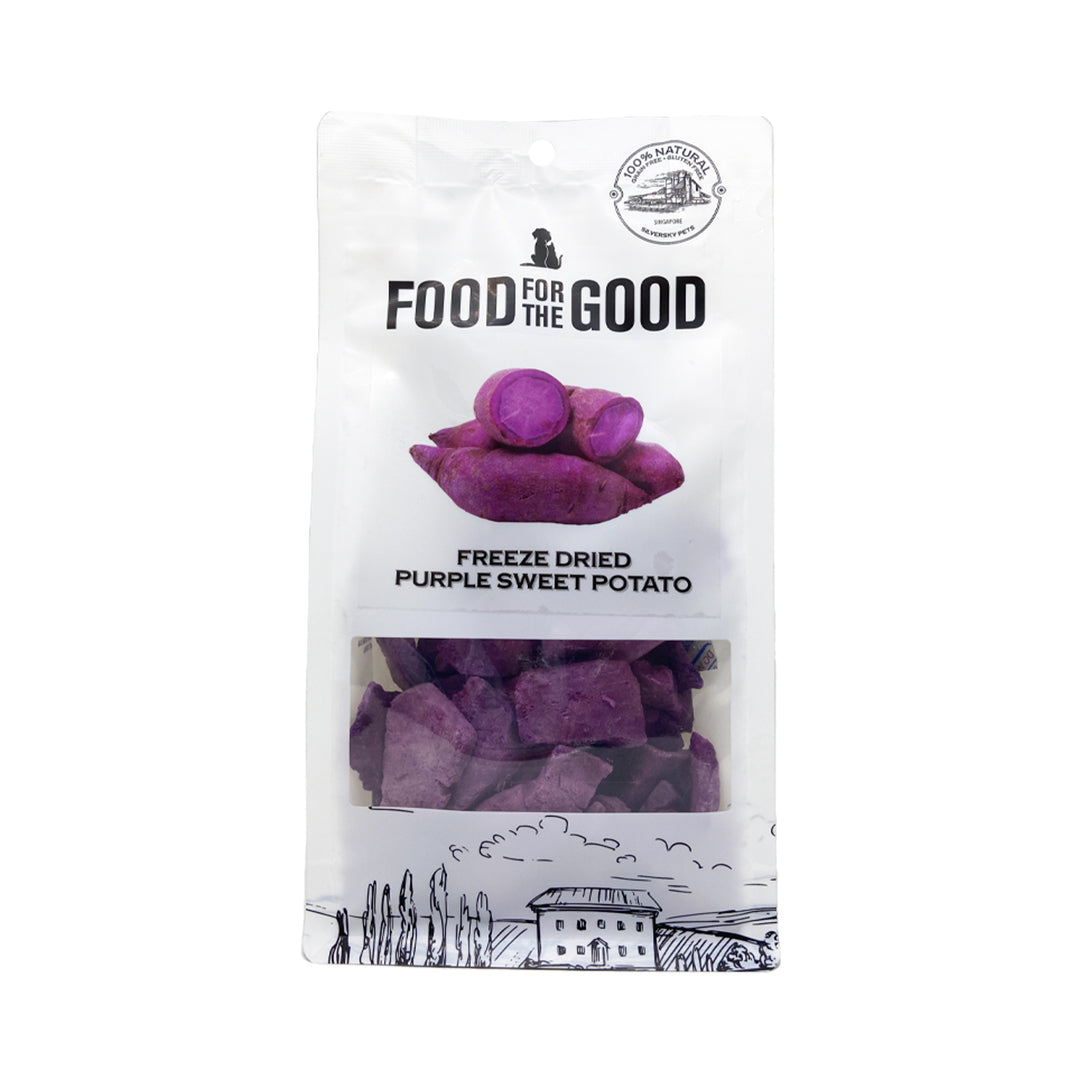 Food For The Good - Freeze Dried Purple Sweet Potato Cat & Dog Treats