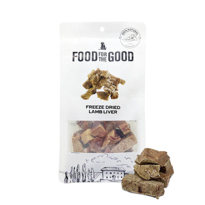 Food For The Good - Freeze Dried Lamb Liver Cat & Dog Treats