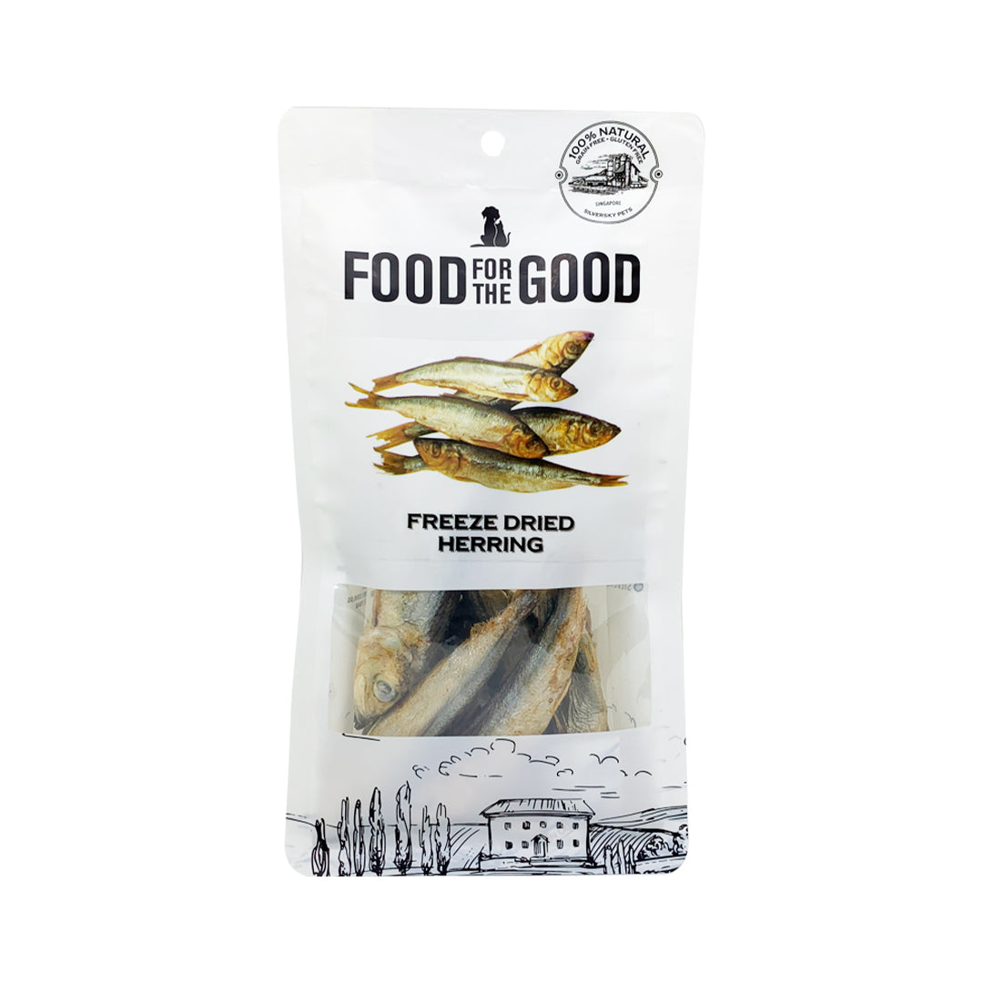 Food For The Good - Freeze Dried Herring Cat & Dog Treats