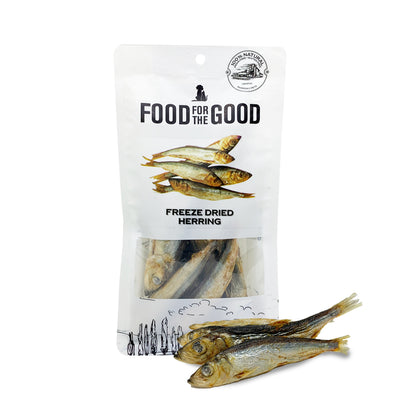 Food For The Good - Freeze Dried Herring Cat & Dog Treats