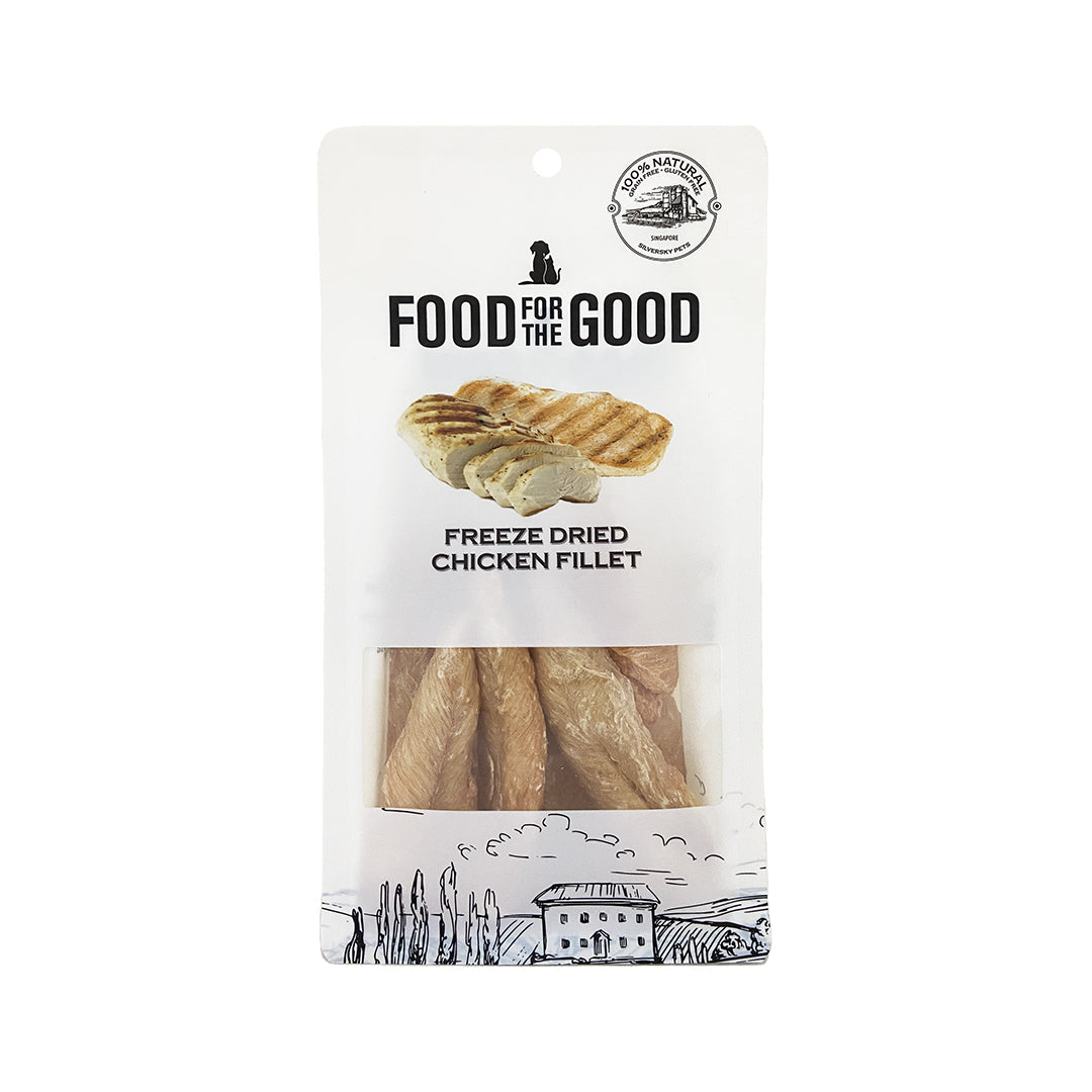 Food For The Good - Freeze Dried Chicken Fillet Cat & Dog Treats