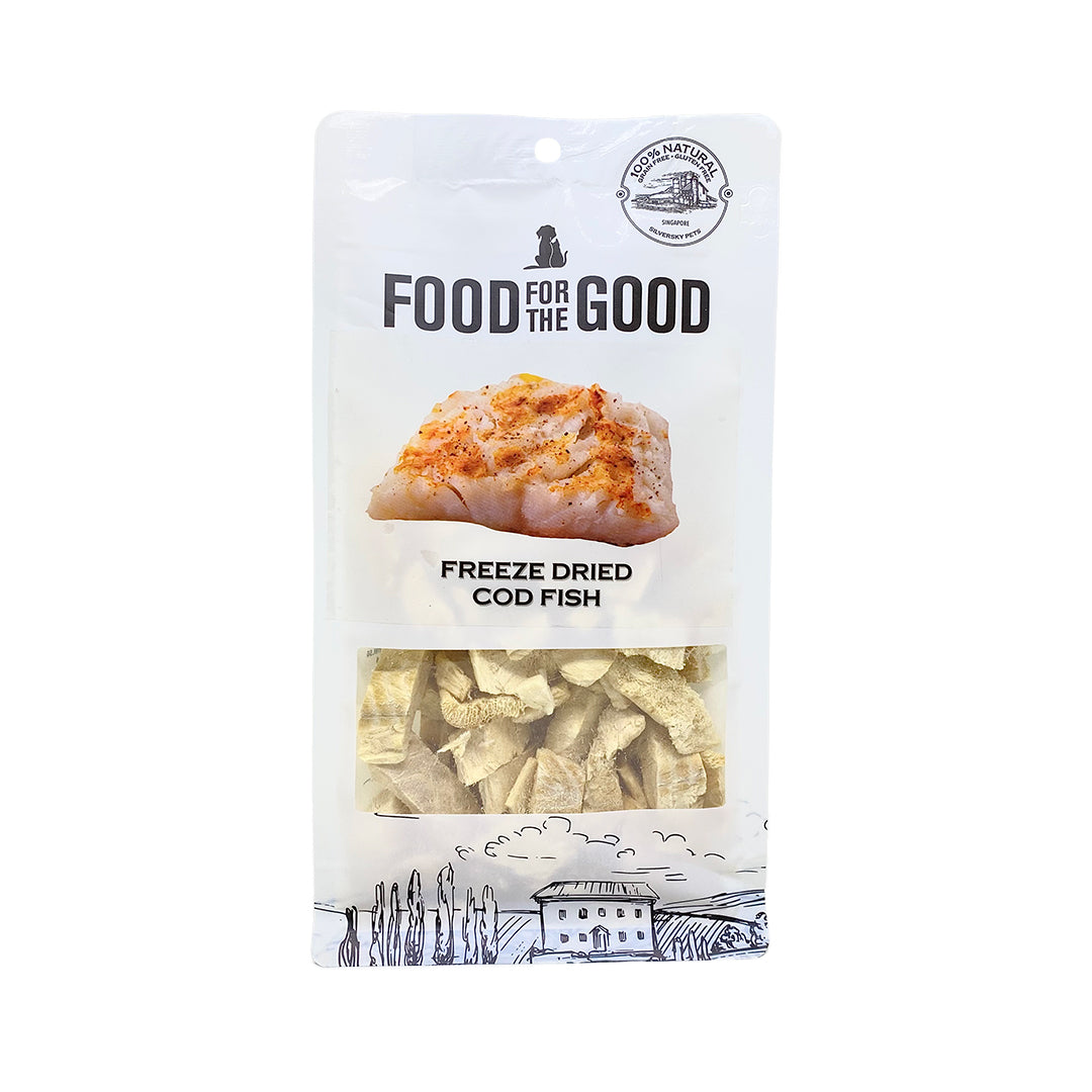 Food For The Good - Freeze Dried Codfish Cat & Dog Treats