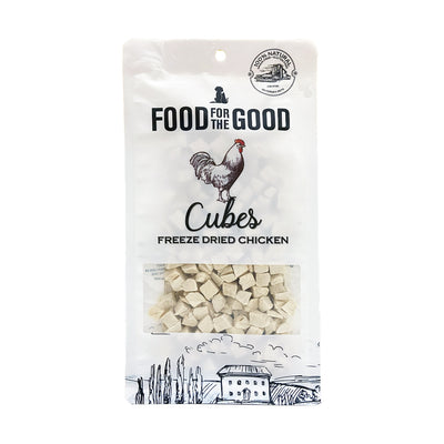 Food For The Good - Freeze Dried Chicken Cube Cat & Dog Treats