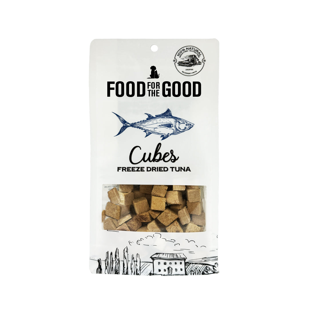 Food For The Good - Freeze Dried Tuna Cubes Cat & Dog Treats