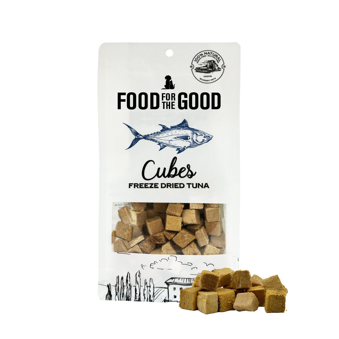 Food For The Good - Freeze Dried Tuna Cubes Cat & Dog Treats
