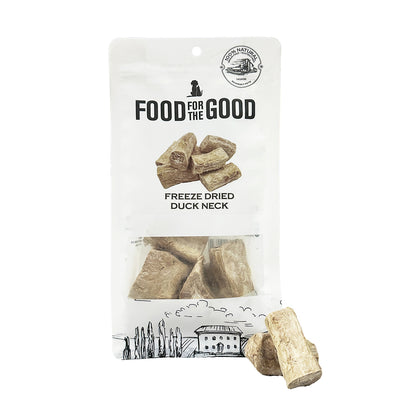 Food For The Good - Freeze Dried Duck Neck Cat & Dog Treats