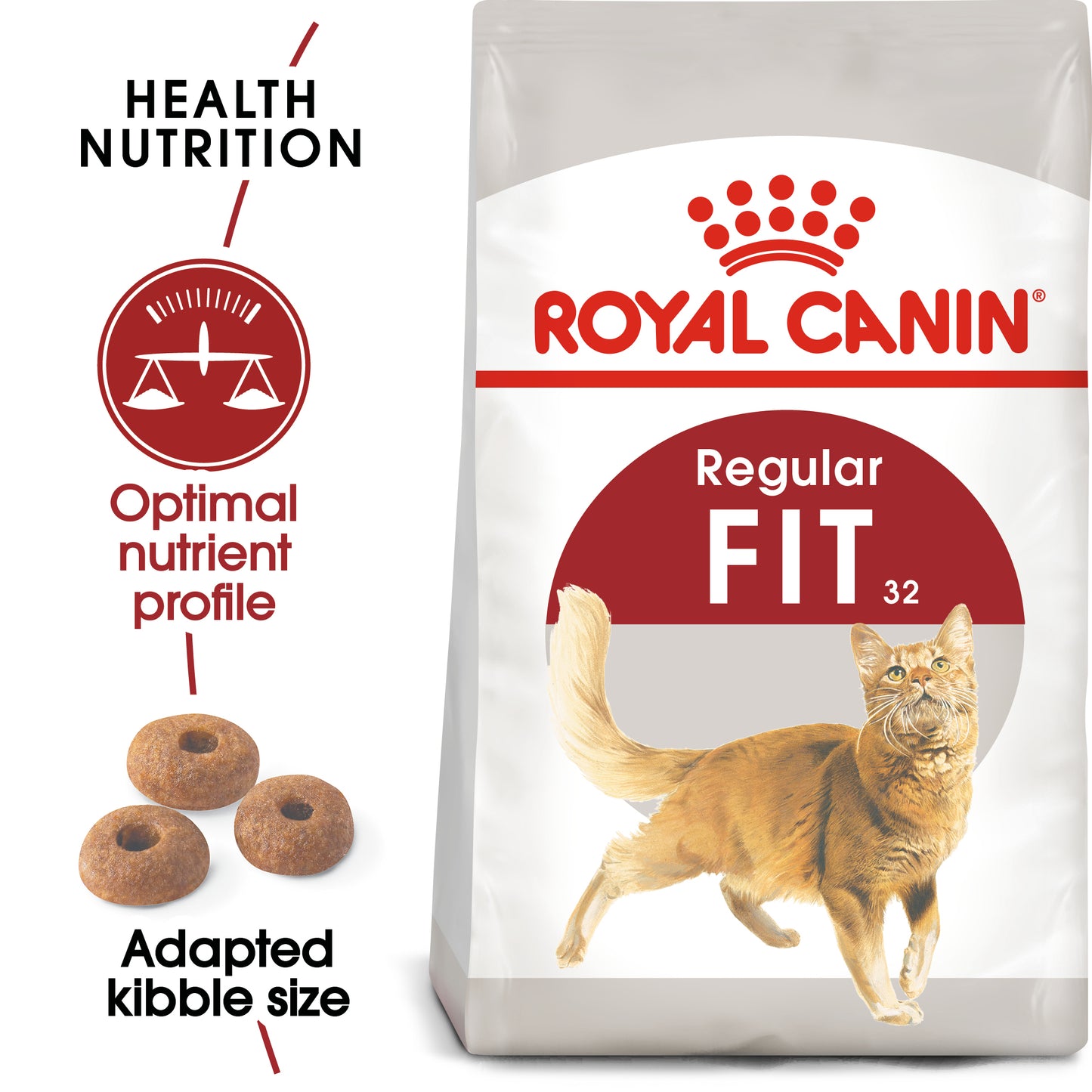 Royal Canin Health Nutrition Fit 32 Dry Cat Food (2kg,4kg & 10kg)