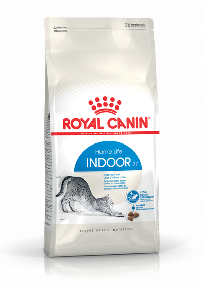 Royal Canin Feline Health Nutrition Indoor 27 Dry Cat Food 4kg & 10kg