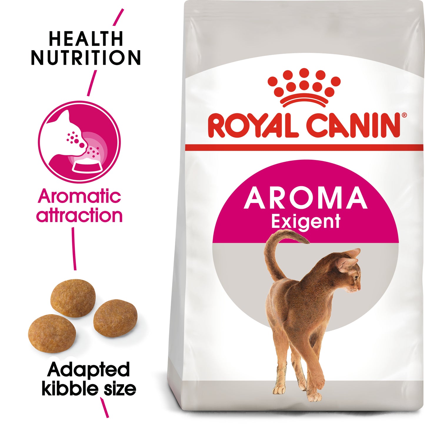 Royal Canin Feline Nutrition Aroma Exigent Dry Cat Food 2kg & 4kg