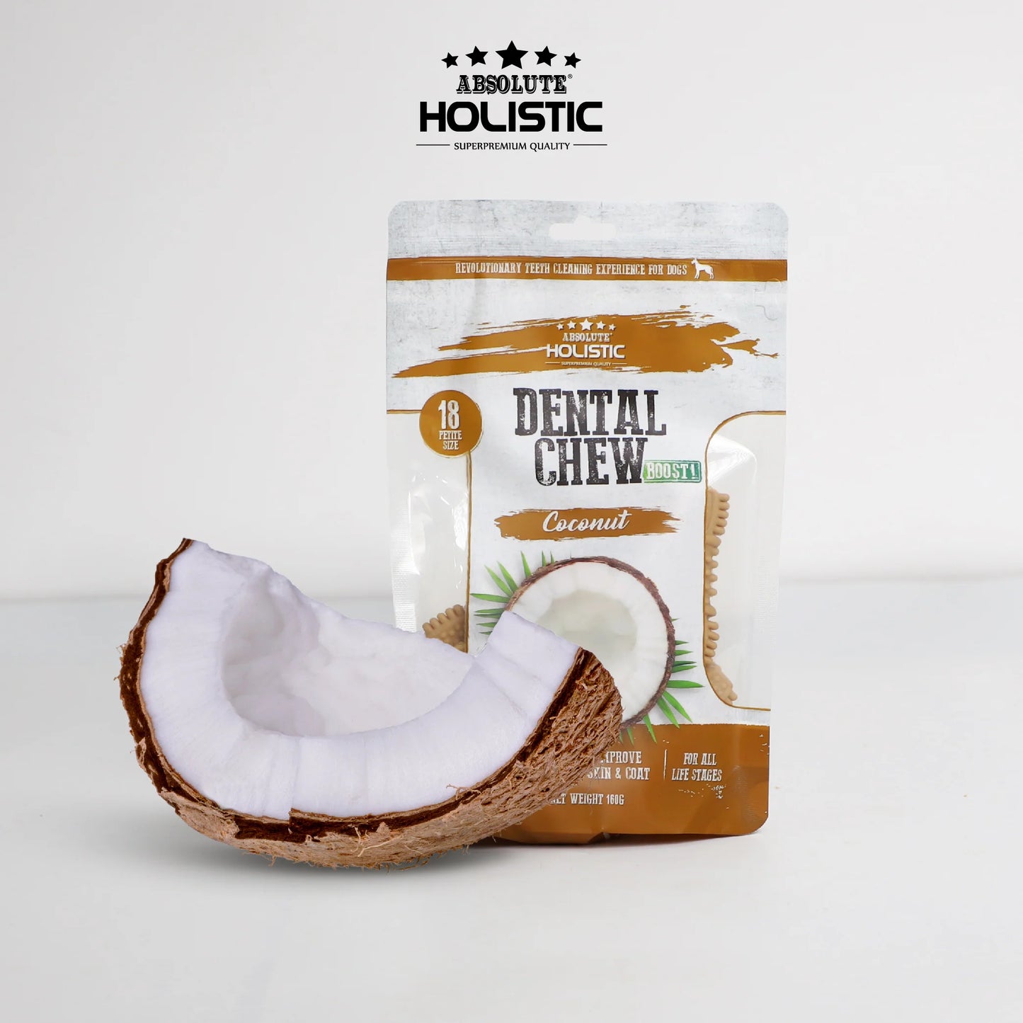 Absolute Holistic Value Pack BOOST Dental Chews for Dogs 160g
