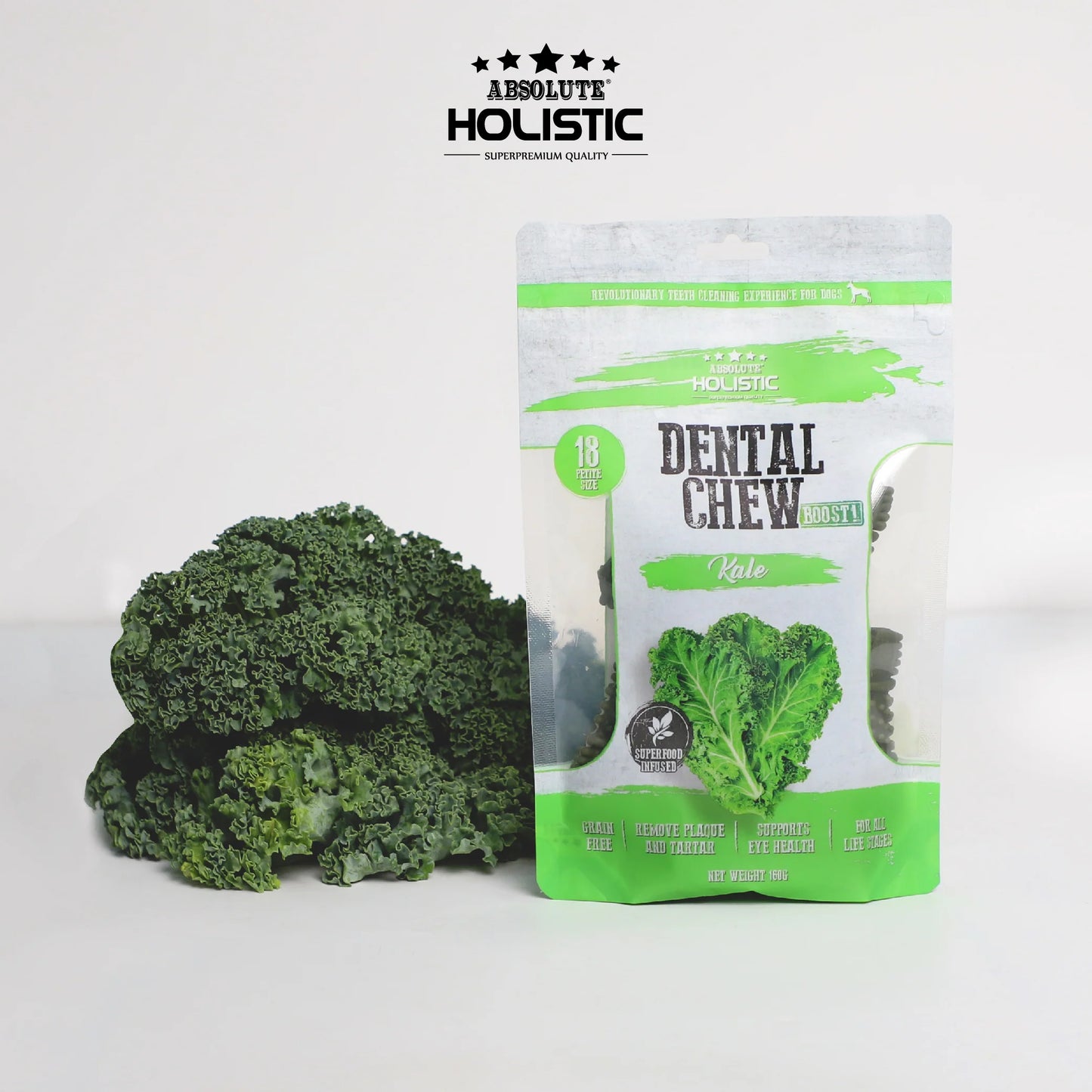Absolute Holistic Value Pack BOOST Dental Chews for Dogs 160g