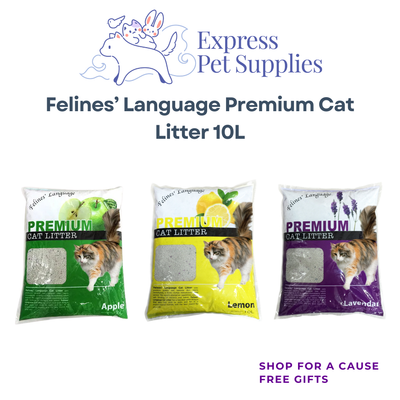 Felines’ Language Premium Cat Litter 10L