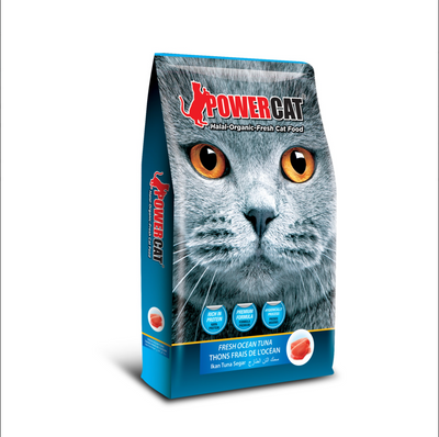 Powercat Halal Organic Cat Dry Food - (1.4kg & 8kg)
