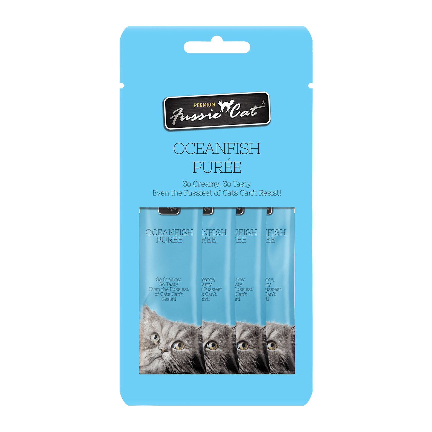 Fussie Cat Puree Premium Cat Treats 56g