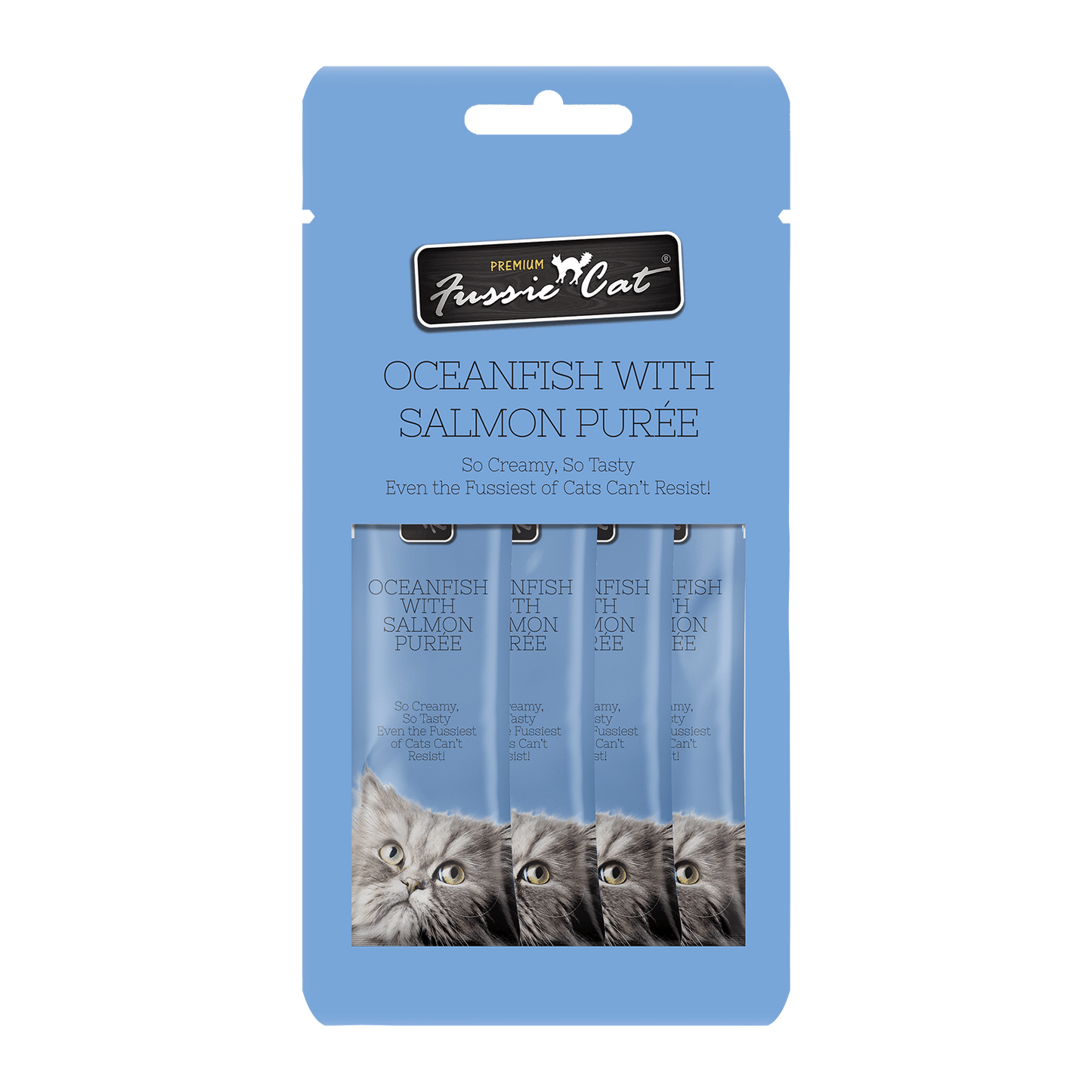 Fussie Cat Puree Premium Cat Treats 56g