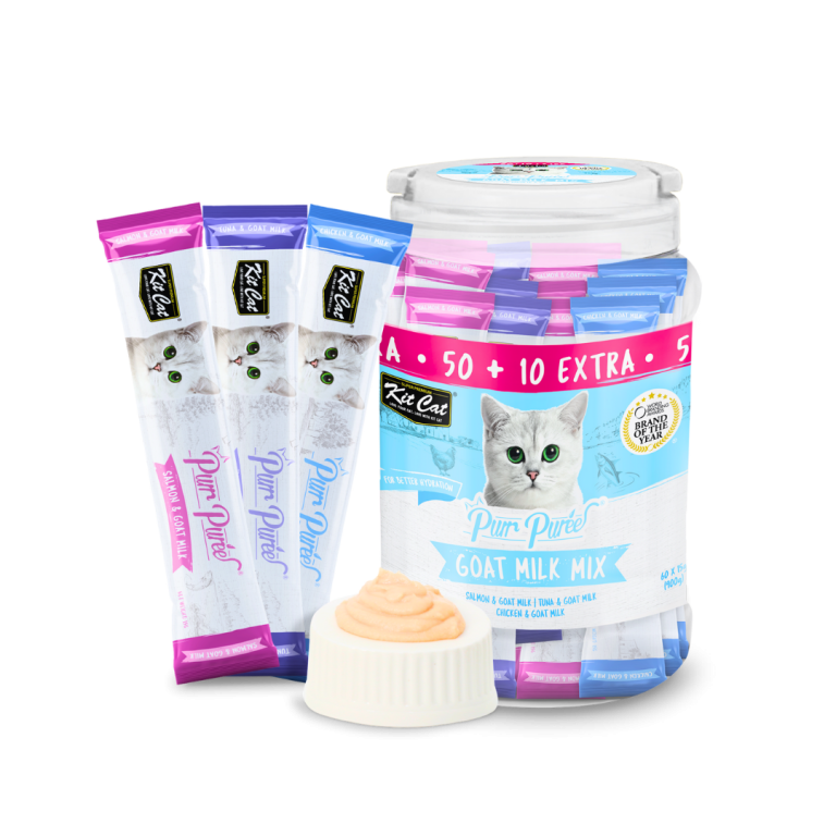 Kit Cat Purr Puree Variety Tub Cat Treats 60 Sticks (900g)