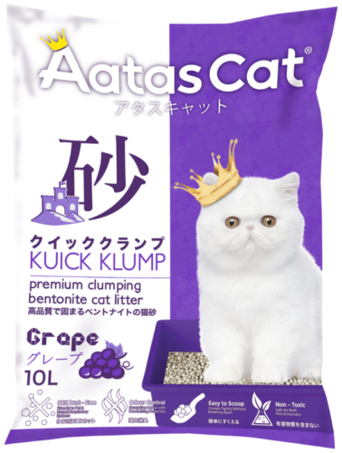 Aatas Cat Kuick Klump Clumping Bentonite Litter 10L