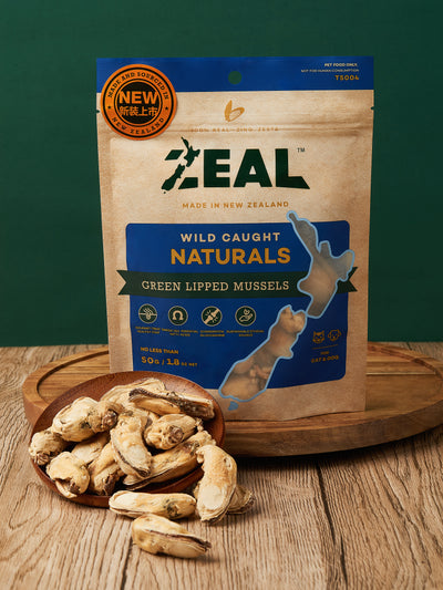 Zeal Green Lipped Mussels Cat & Dog Treats [Wt: 50 g]