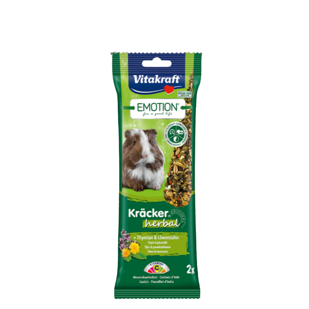 Vitakraft Emotion Kracker Herbal Treat for Small Animals