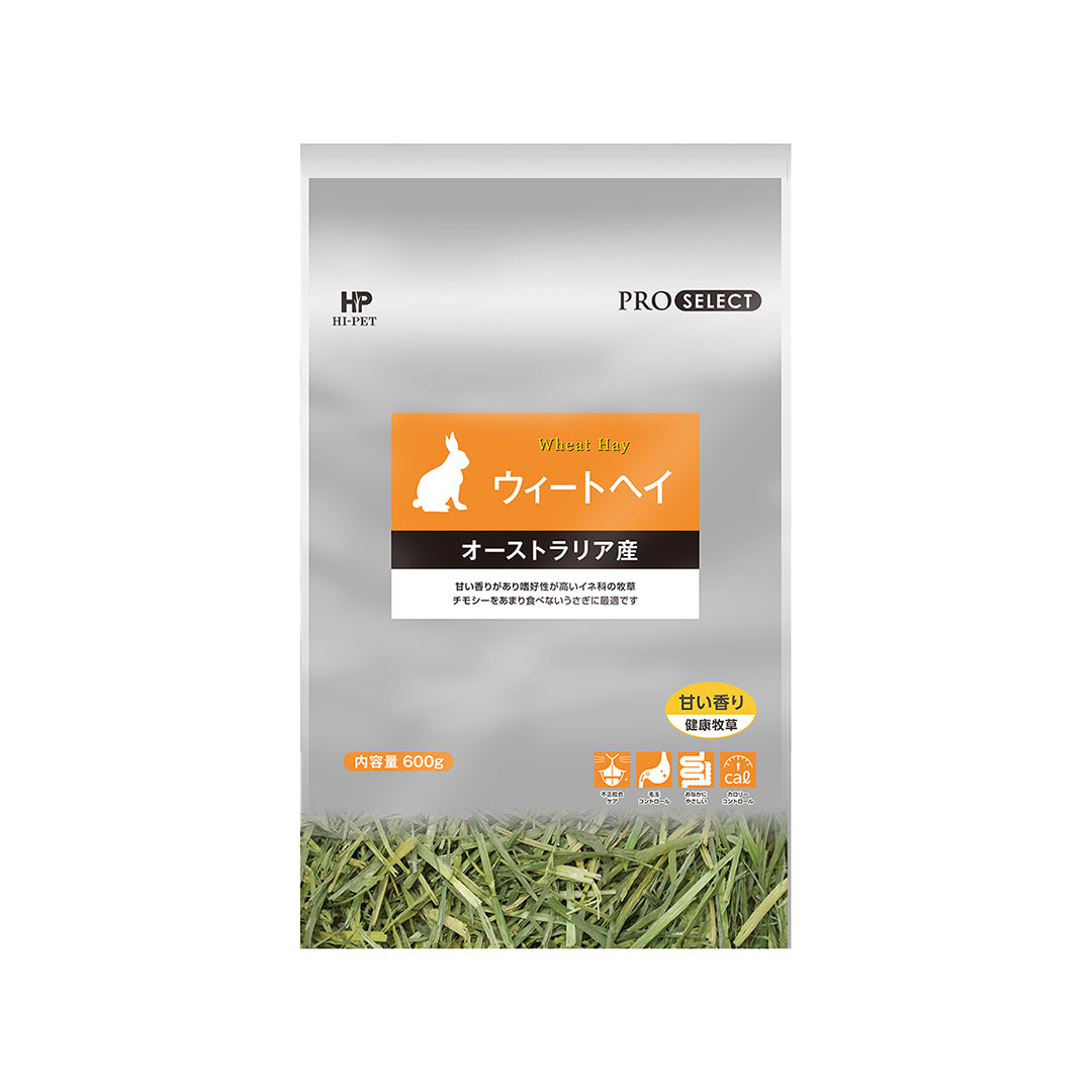 Hi-Pet Pro-select Wheat Hay 600 g
