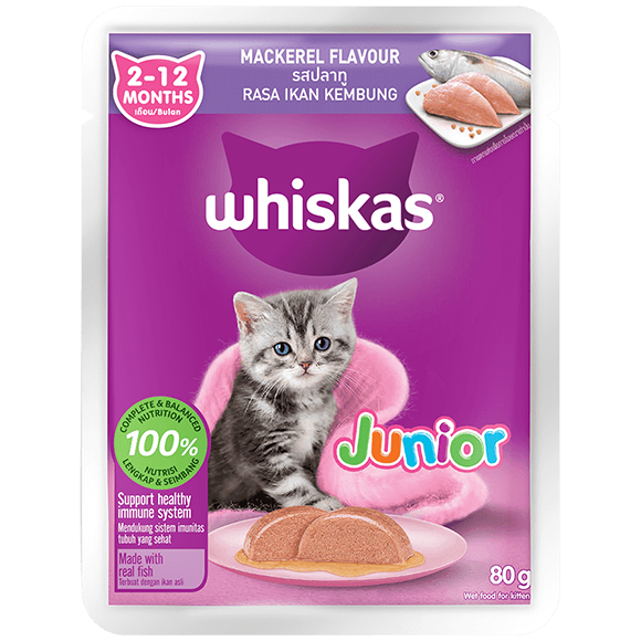 Whiskas Pouch Cat Wet Food 80g