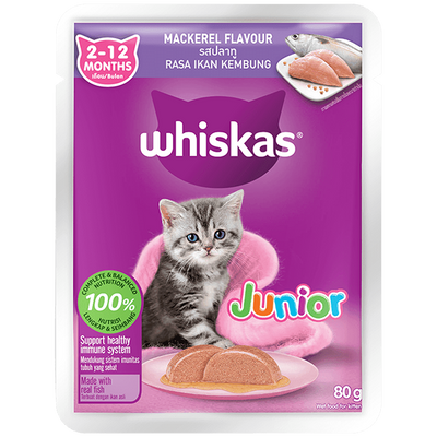 Whiskas Pouch Cat Wet Food 80g