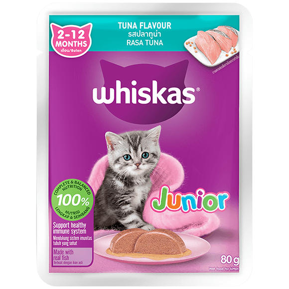 Whiskas Pouch Cat Wet Food 80g