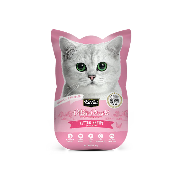 Kit Cat Petite Pouch Complete & Balanced Cat Wet Food 70g