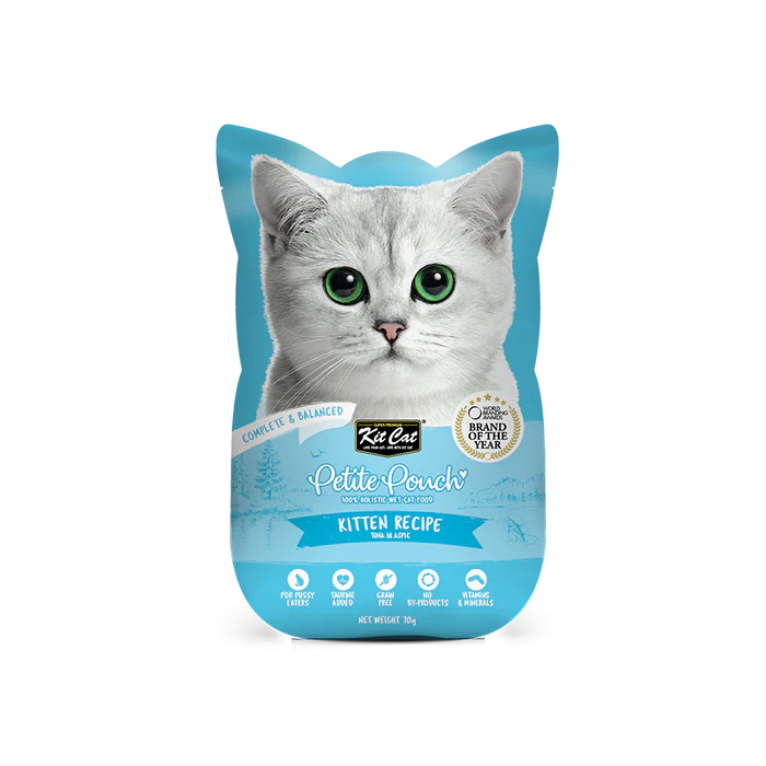 Kit Cat Petite Pouch Complete & Balanced Cat Wet Food 70g