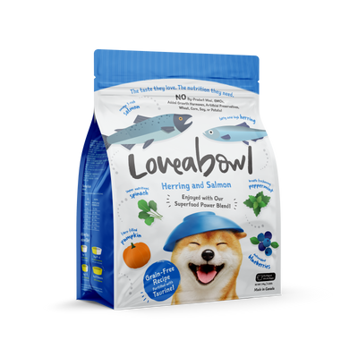 Loveabowl Grain Free Dry Dog Food (Herring & Salmon)