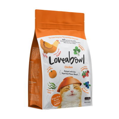 Loveabowl Grain Free Dry Cat Food (Chicken)