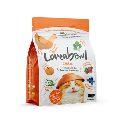 Loveabowl Grain Free Dry Cat Food (Chicken)