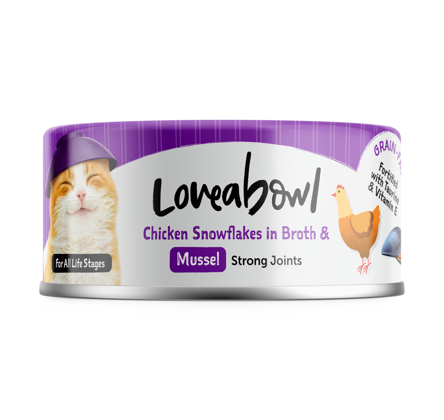 Loveabowl Broth Wet Cat Food 70g