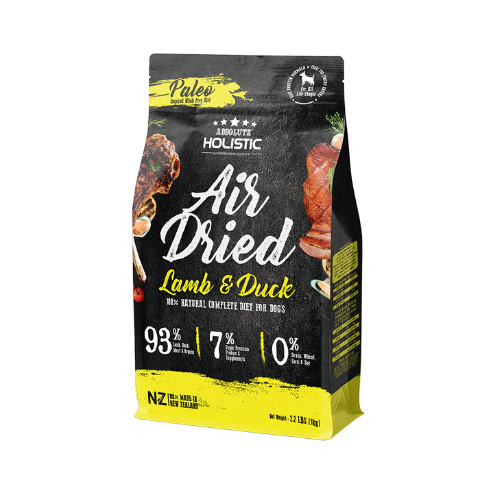 Absolute Holistic Air-Dried Dog Food 1kg